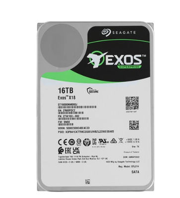 Жесткий диск Seagate Exos X18 16TB ST16000NM000J