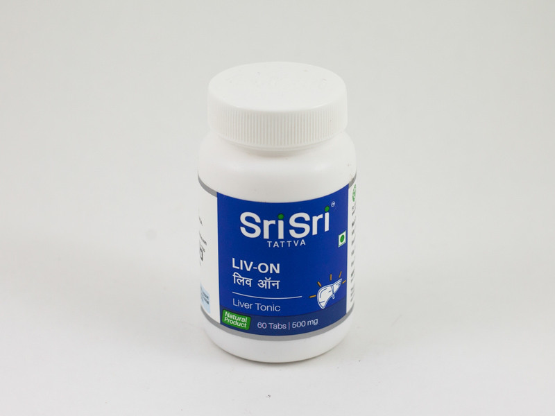 Sri Sri Tattva Liv-on ( Лив Он ) поддержка печени, 60 шт., фото 1