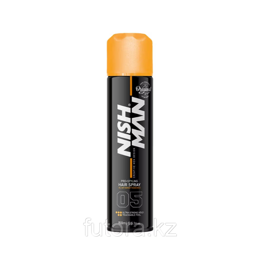Лак для укладки волос "NISHMAN Pro Styling Hair Spray 05", фото 1