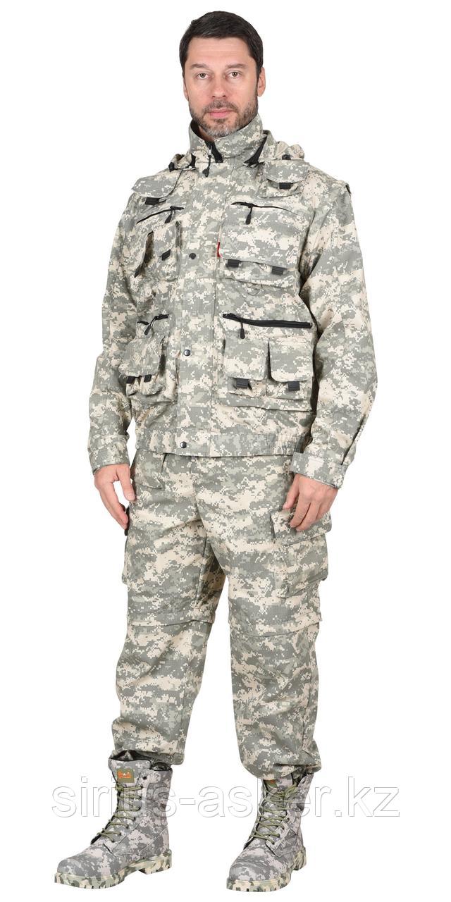 Костюм СИРИУС-ТИГР куртка, брюки (тк. Рип-стоп 210) КМФ Пустыня, фото 1