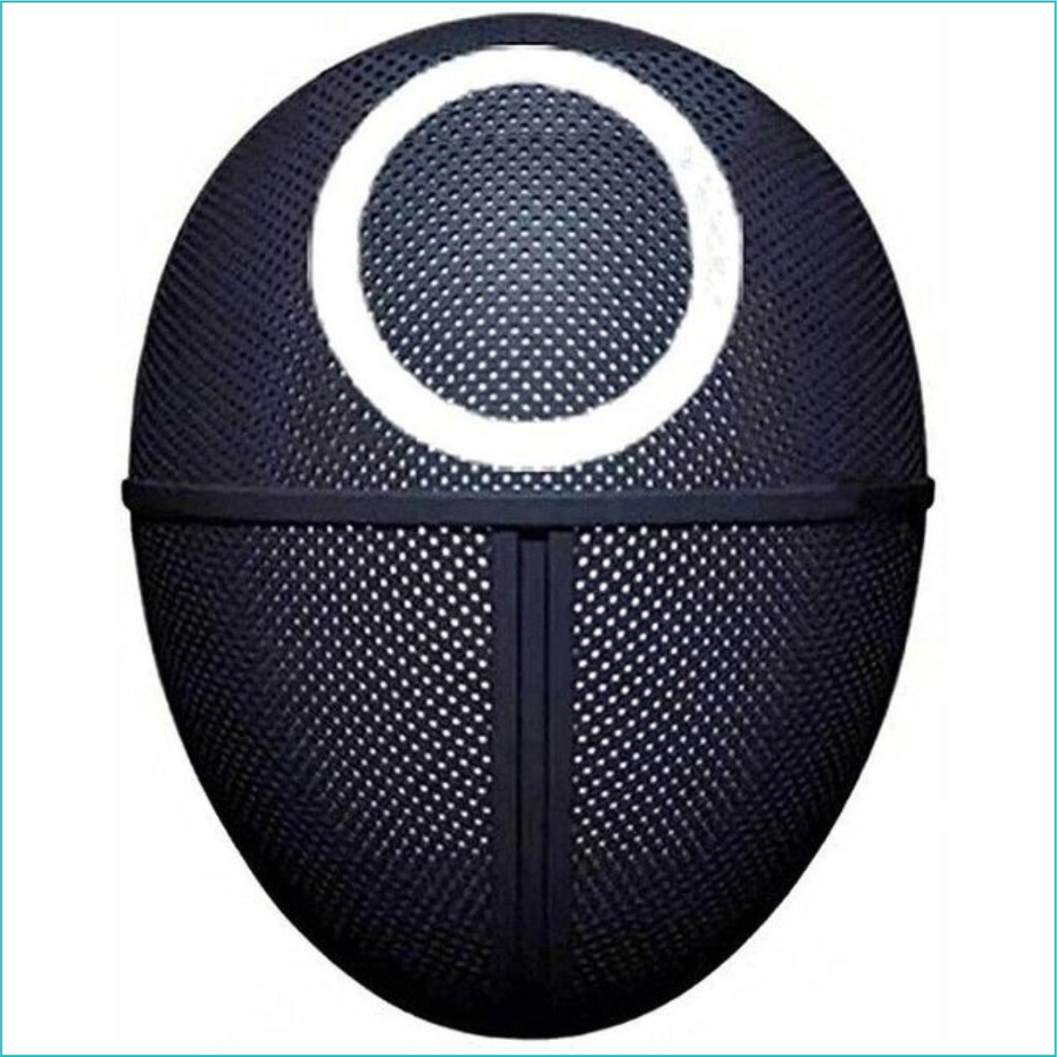 Карнавальная маска "Игра в кальмара - круг", фото 1