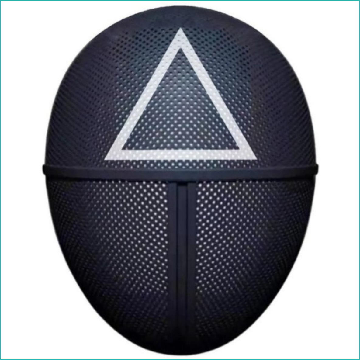 Карнавальная маска "Игра в кальмара - треугольник", фото 1