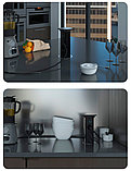 Shelbi STVA-4-WC-IP54-S Выдвижной-авто наст. розет. блок на 2 розетки, USB A+C, IP54, бесп. зар., серебро, фото 3