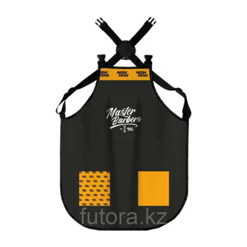 Фартук для парикмахера NISHMAN Pro Apron - NM02", с двумя карманами.