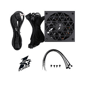 Блок питания 1STPLAYER HA 550W BK 2-027942 HA-550AC1-BK, фото 3