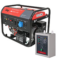 FUBAG Бензиновый генератор с электростартером и коннектором автоматики BS 9000 A ES + Блок автоматики