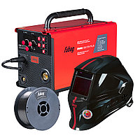 FUBAG Сварочный полуавтомат IRMIG 188 SYN PLUS c горелкой FB 150 3 м + Маска сварщика Хамелеон IR 4-13N M +