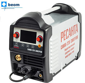 Сварочный полуавтомат Ресанта САИПА-220 Синергия ( 230±10% | 15 - 220А | MIG/MAG/TIG |  ПВ 70%, Ø - 0,6/0,8 /1,0 мм | MMA мм 5)