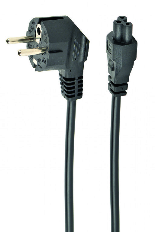 Cablexpert PC-186-ML12-1M Кабель питания для ноутбуков 1м, Schuko - C5, 10А, пакет