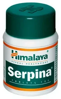 Серпина Хималая (Serpina Himalaya ) при гипертонии и эмоциональном дисбалансе 100 таб