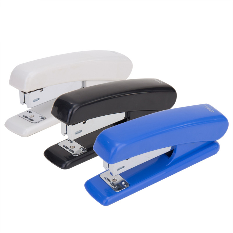 Степлер DELI "0312" до 20 листов, ассорти, фото 1