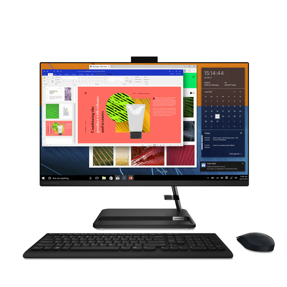 Моноблок Lenovo IdeaCentre AIO 3 24ALC6 23.8" Ryzen 5 7430U/8Gb/512Gb SSD/DOS (F0G1011HRK)
