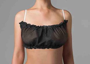 Топик одноразовый с открытой спиной, белый, спанбонд 30гр, упаковка 10 шт.