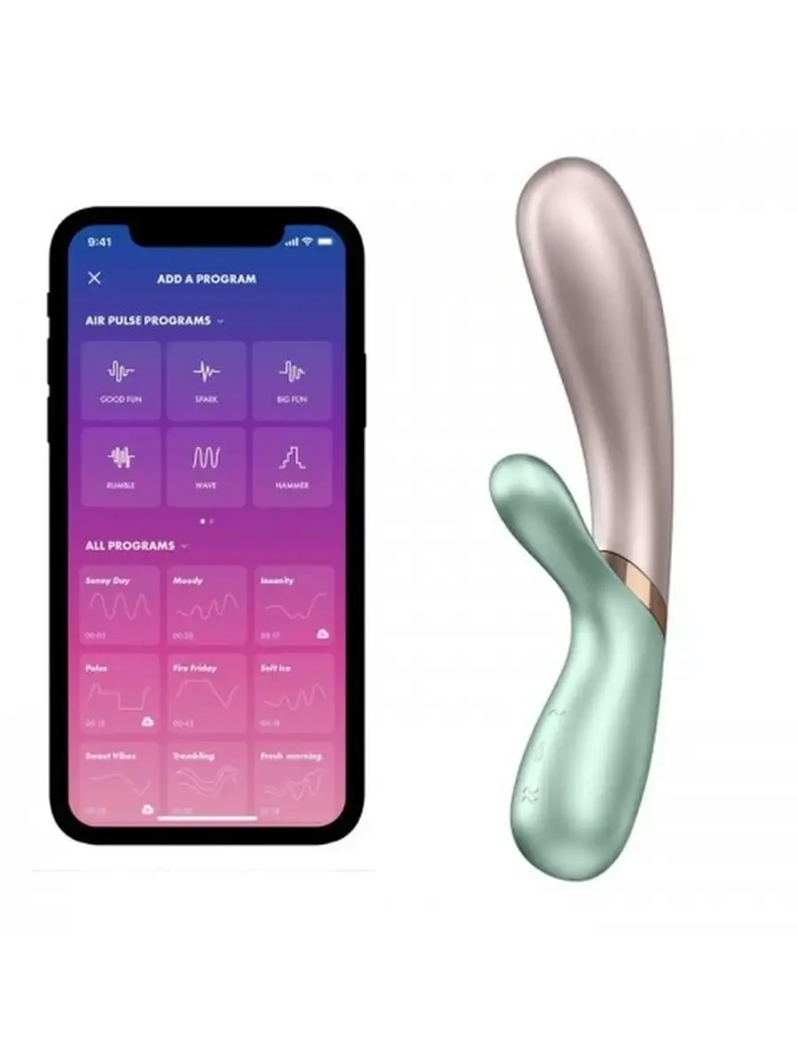 Смарт-вибратор кролик Satisfyer Hot Lover с подогревом