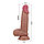 Реалистичный фаллоимитатор Sliding skin (19,4 см), фото 3