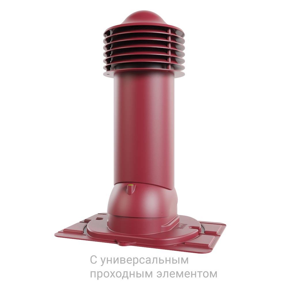 Труба вентиляционная с универсальным проходным элементом ø150 мм, h650 мм