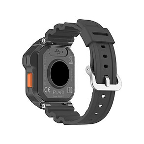 Смарт часы Elari KidPhone 4G Techno Черный, фото 3