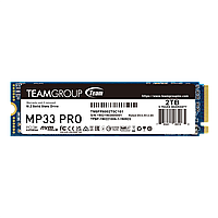 Team Group TM8FPD002T0C101 SSD-накопитель MP33 PRO 2000GB, M.2 PCIe 3.0 x4 with NVMe 1.3, R3500Mb/s W3000MB/s, 1000 TBW, SLC кэш