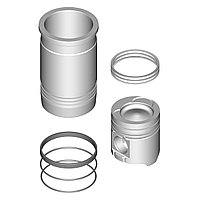 Комплект гильза-поршень для двигателей V6, VB с турбонаддувом (Евро-3-4-5) 658.1004005-10