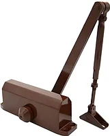 Дверной доводчик HG DC6123065BW усилие 2-3 40-65 кг коричневый