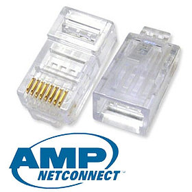 Connector RJ45 AMP Original (Коннектор сетевой) Арт.1404