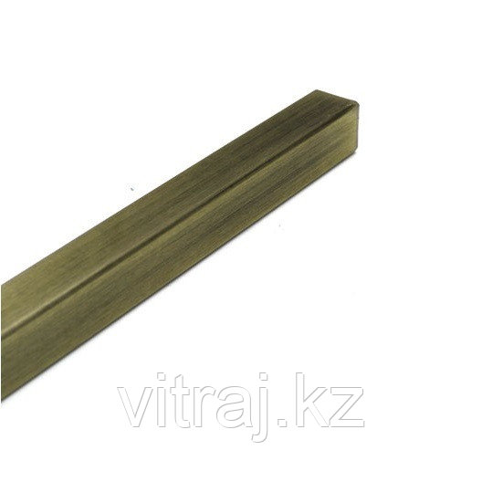 Труба профильная 15х15х1 | 3000 мм. | FGD-271.2 SUS304/BR | Бронзовая, фото 1