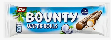 Вафли Bounty Wafer rolls 22,5 (12 шт в упаковке)