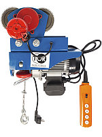 ЭЛЕКТРИЧЕСКАЯ ТАЛЬ С ТЕЛЕЖКОЙ TOR PA-600/1200 (12/6 м)