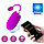 Виброяйцо Abner с подключением к смартфону Pretty love, фото 6