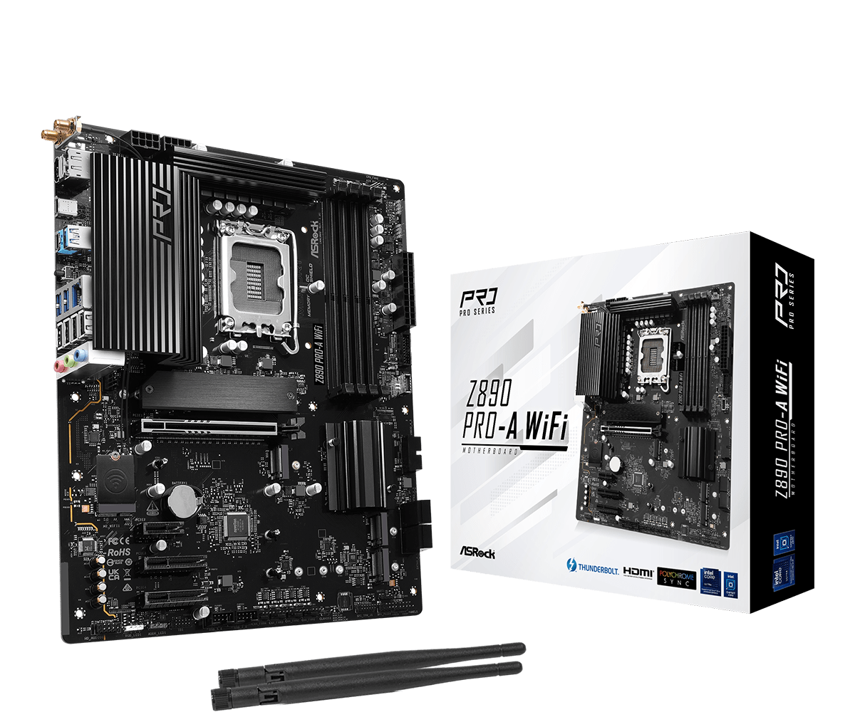 Материнская плата ASRock Z890 PRO-A WIFI