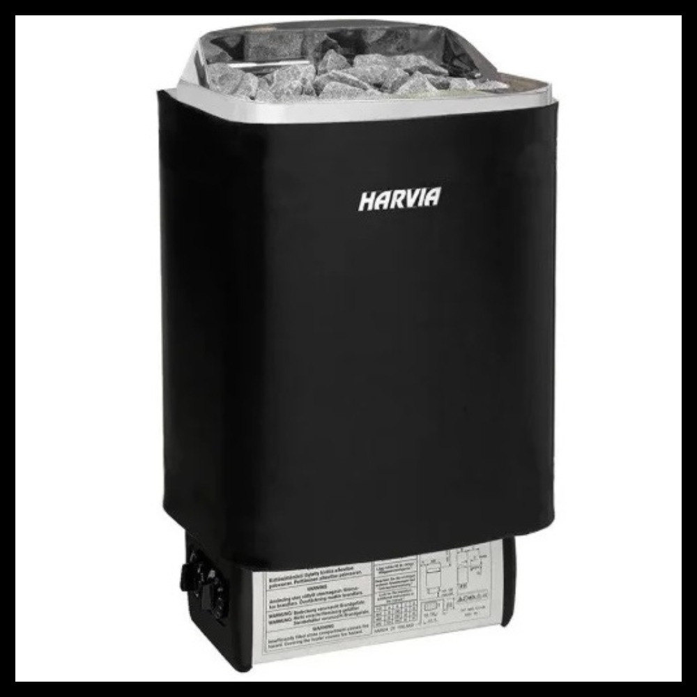Электрическая печь для сауны Harvia Termonator Black M60 (со встроенным пультом управления, мощность = 6,0 кВт)