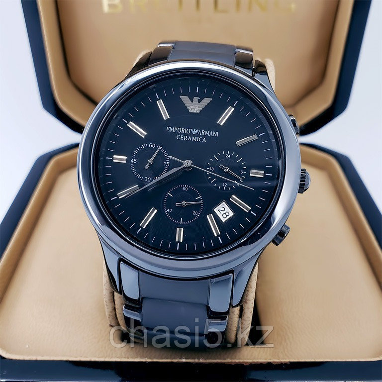 Мужские наручные часы Emporio Armani Chronograph - 43 мм (19423)