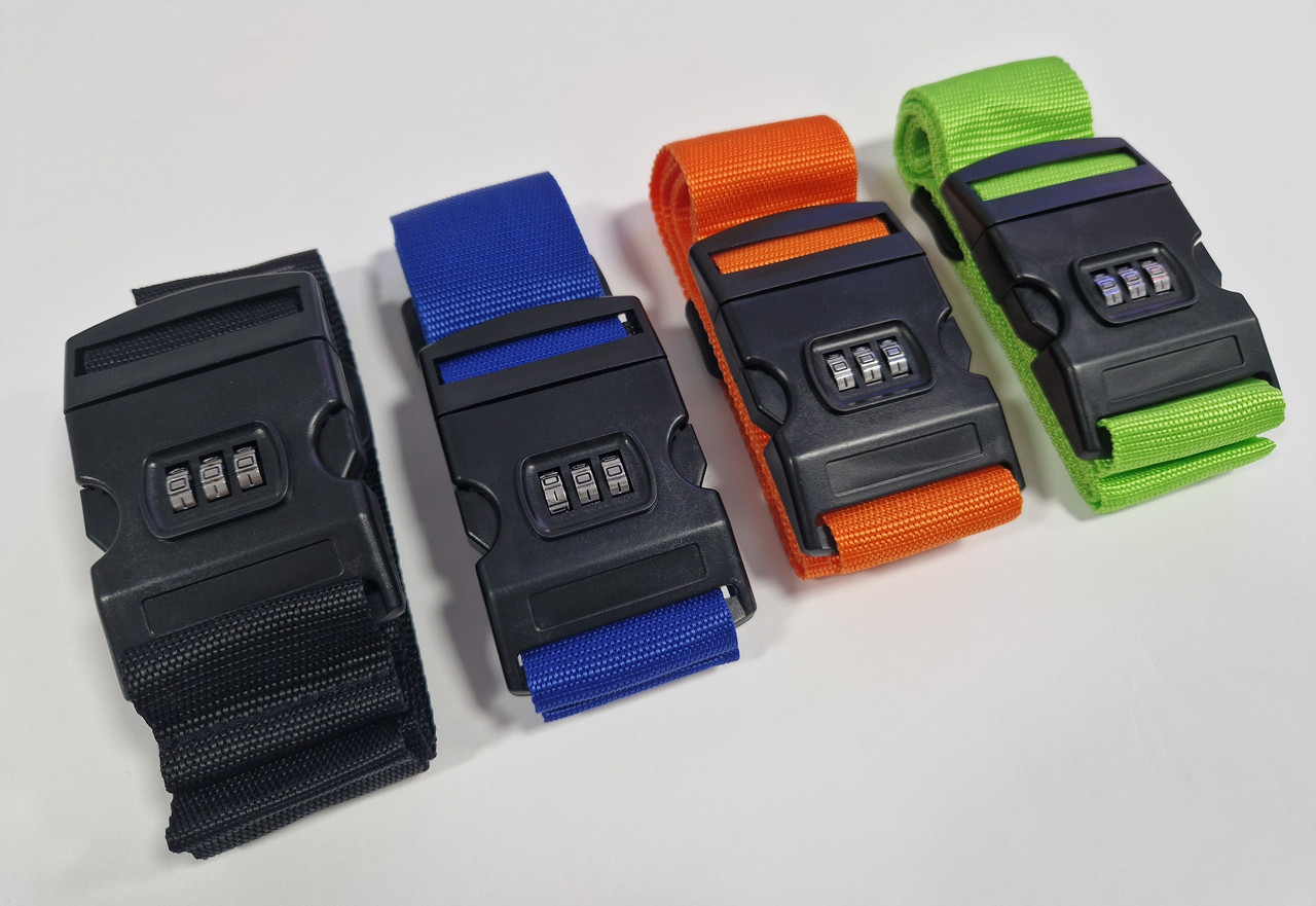 Ремень с кодовым замком для чемодана или сумки - фото 1 - id-p122617928