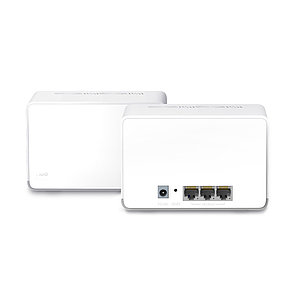 Маршрутизатор, Mercusys, Halo H70X(2-pack), Wi-Fi 6, 802.11a/b/g/n/ac/ax, AX1800, 2,4 ГГц/5 ГГц, 3 порта 10/100/1000M WAN/LAN, Дом, фото 3