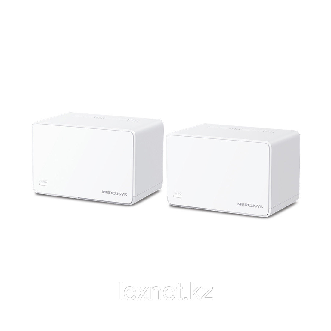 Маршрутизатор, Mercusys, Halo H80X(2-pack), Wi-Fi 6, 802.11a/b/g/n/ac/ax, 2,4 ГГц/5 ГГц, AX3000, 3 порта 10/100/1000M WAN/LAN, Дом