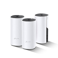Маршрутизатор, TP-Link, Deco M4(3-pack), Wi-Fi 5, 802.11a/b/g/n/ac, 2,4 ГГц/5 ГГц, AC1200, 2 порта 10/100/1000M WAN/LAN, 3 модуля