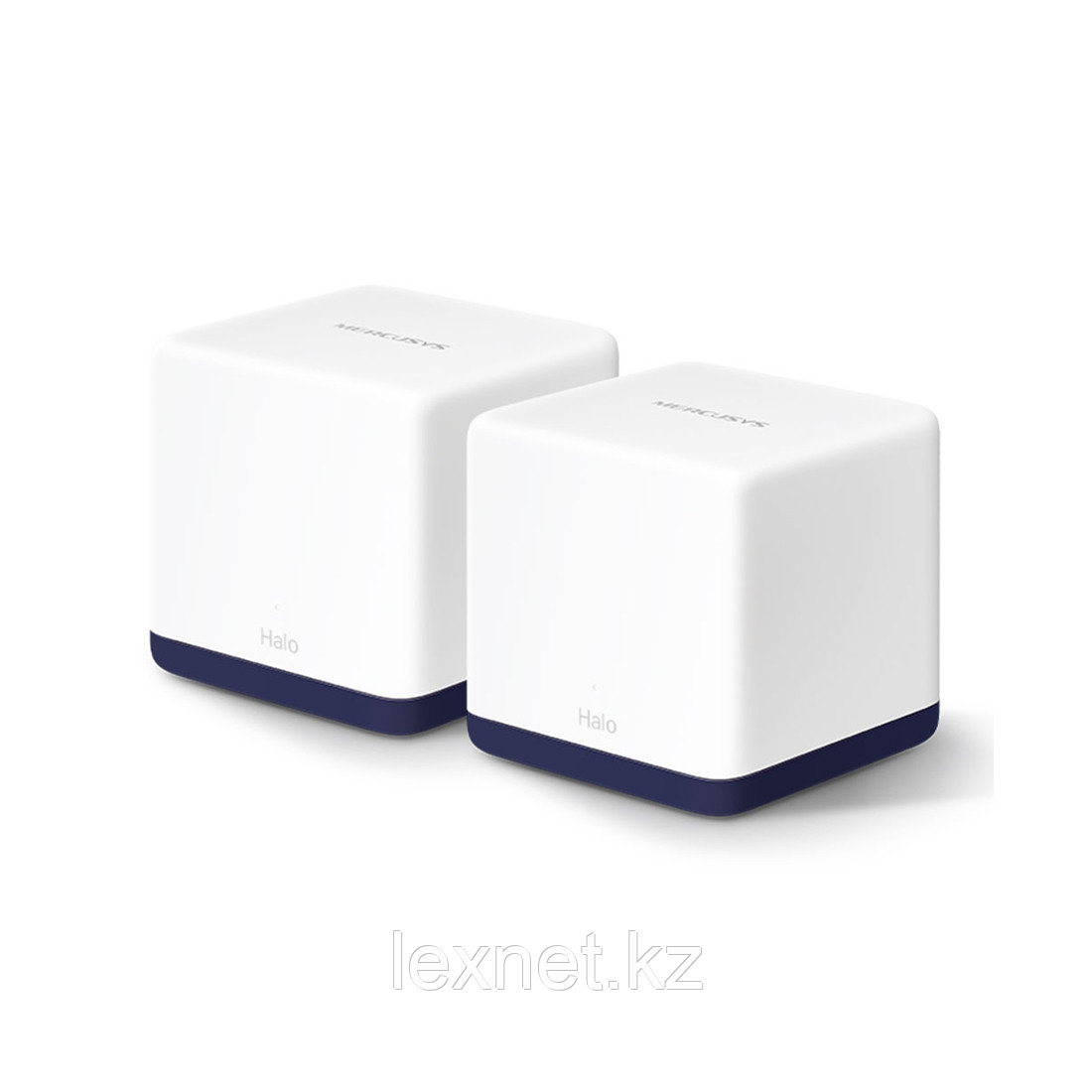 Маршрутизатор, Mercusys, Halo H50G(2-pack), Wi-Fi 5, 2,4 ГГц/5 ГГц, 802.11a/b/g/n/ac, AC1900, 3 порта 10/100/1000M WAN/LAN, Домашн