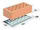 Кирпич рядовой керамический М200 полнотелый 1НФ - фото 3 - id-p122624110