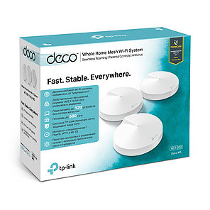 Маршрутизатор, TP-Link, Deco M5 (3-pack), Wi-Fi 5, 802.11a/b/g/n/ac, 2,4 ГГц/5 ГГц, AC1300, 2 порта 10/100/1000M WAN/LAN, 3 модуля, фото 4