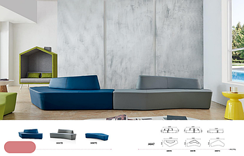 Модульный диван A646