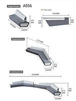 Модульный диван A556, фото 2
