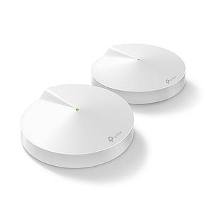 Маршрутизатор, TP-Link, Deco M9 Plus(2-pack), Wi-Fi 5, 2,4 ГГц/5 ГГц, 2 порта 10/100/1000M WAN/LAN, AC2200 Mesh Wi-Fi система для, фото 1