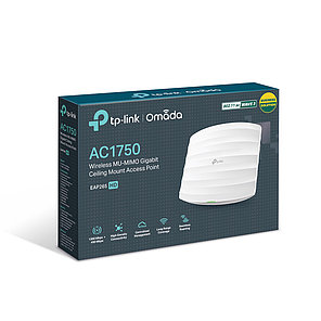 Wi-Fi точка доступа, TP-Link, EAP265 HD, 802.11a/b/g/n/ac, 2,4 ГГц/5 ГГц, AC1750, 2 порта 10/100/1000М, MU-MIMO, PoE 802.3af/at и, фото 4
