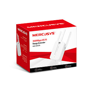 Усилитель Wi-Fi сигнала, Mercusys, MW300RE, 300 мбит/с, 3 внешние антенны, фото 4