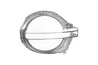 Стекло фар Tank 300 (2020-2024) L