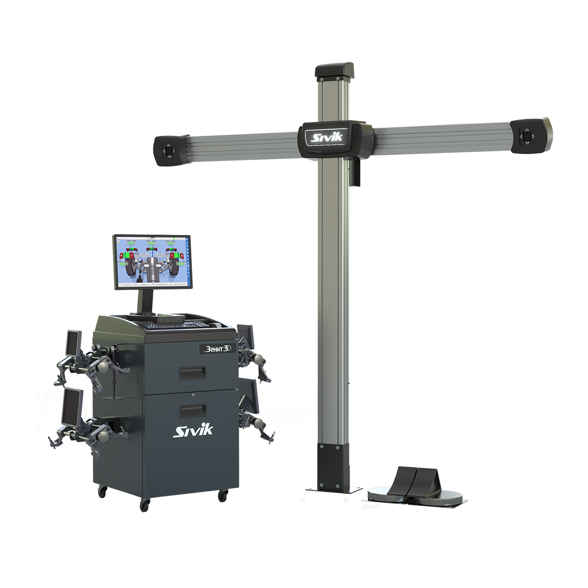 Стенд регулировки развала схождения Sivik Зенит-3D ТЛ2КС