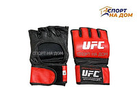 Перчатки для MMA UFC RED (кожа) 6 oz