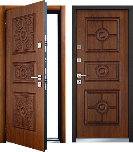 Дверь входная металлическая MASTINO TRENTO 2050/860-960/80 L/R ХДФ 16 мм с ПВХ покрытием - фото 1 - id-p15508391