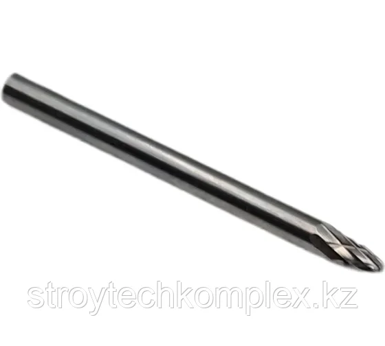 Борфреза твердосплавная тип F030603 (сфероконическая), 3.0 мм, хв. 3 мм, двойная насечка Т018403, фото 1