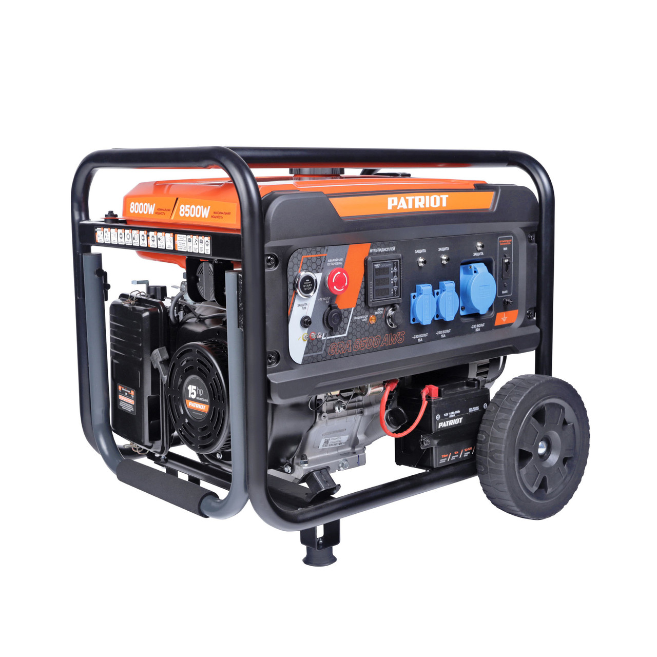 Генератор бензиновый  PATRIOT GRA 8500 AWS